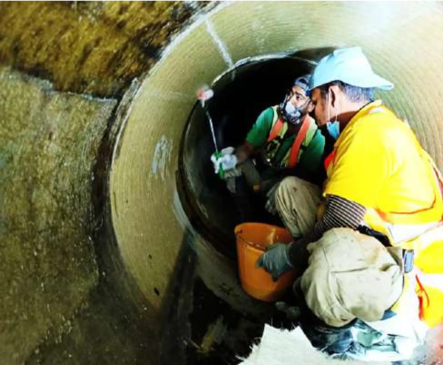1000mm Sewage Line Chemical Patching