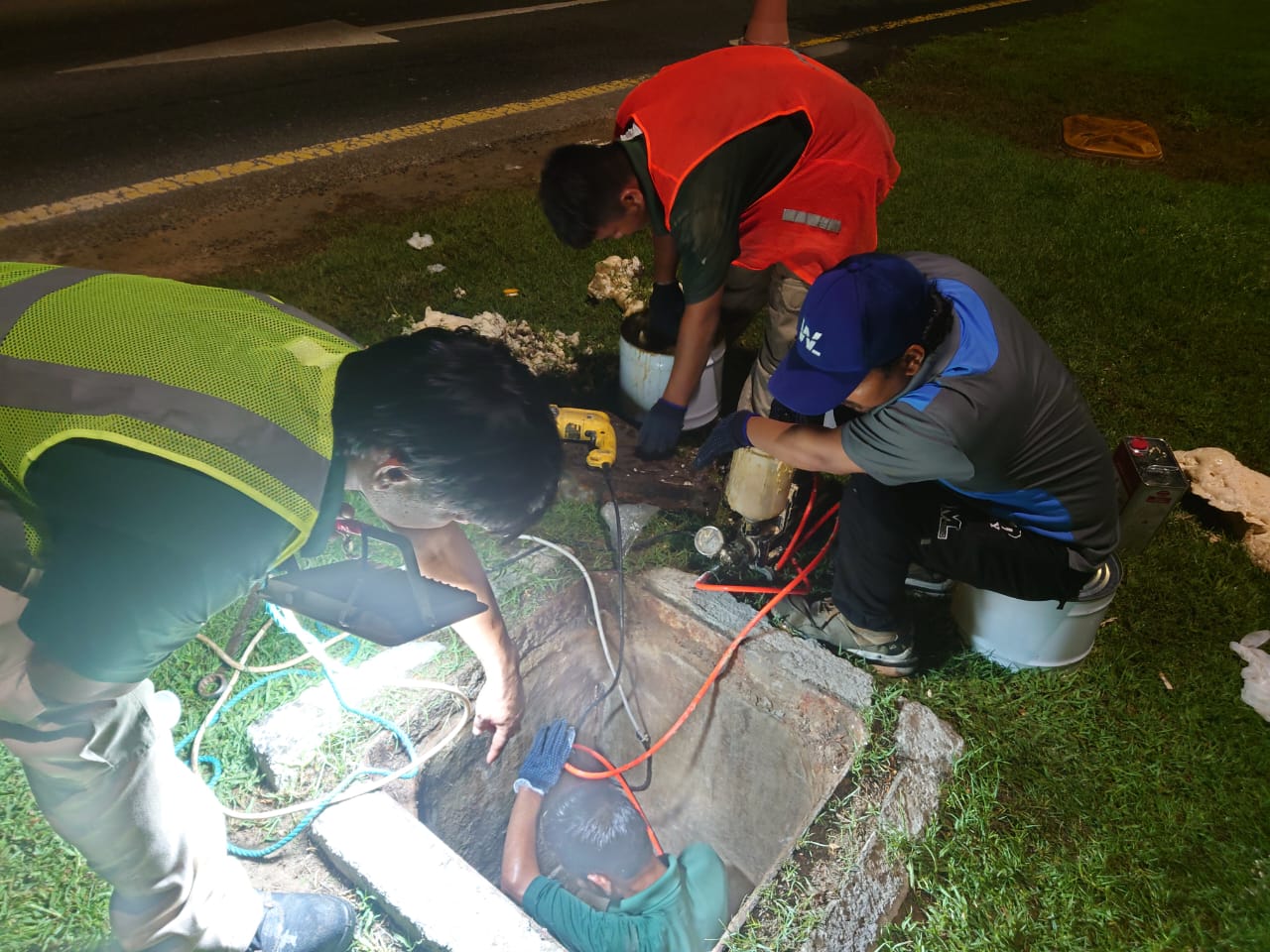 Chemical injection Waterproofing